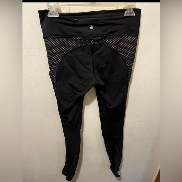 Lululemon special edition speed tight reflective‎ ravish reptile sz 6 - Picture 8 of 9